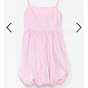 Taffeta Puff Ball Mini Dress